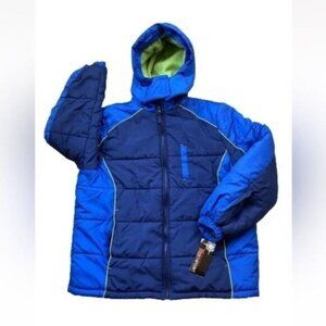 NWT Northpoint Authentic Apparel Boys’ Puffer Jacket w/ Hood– Size L (Youth)
